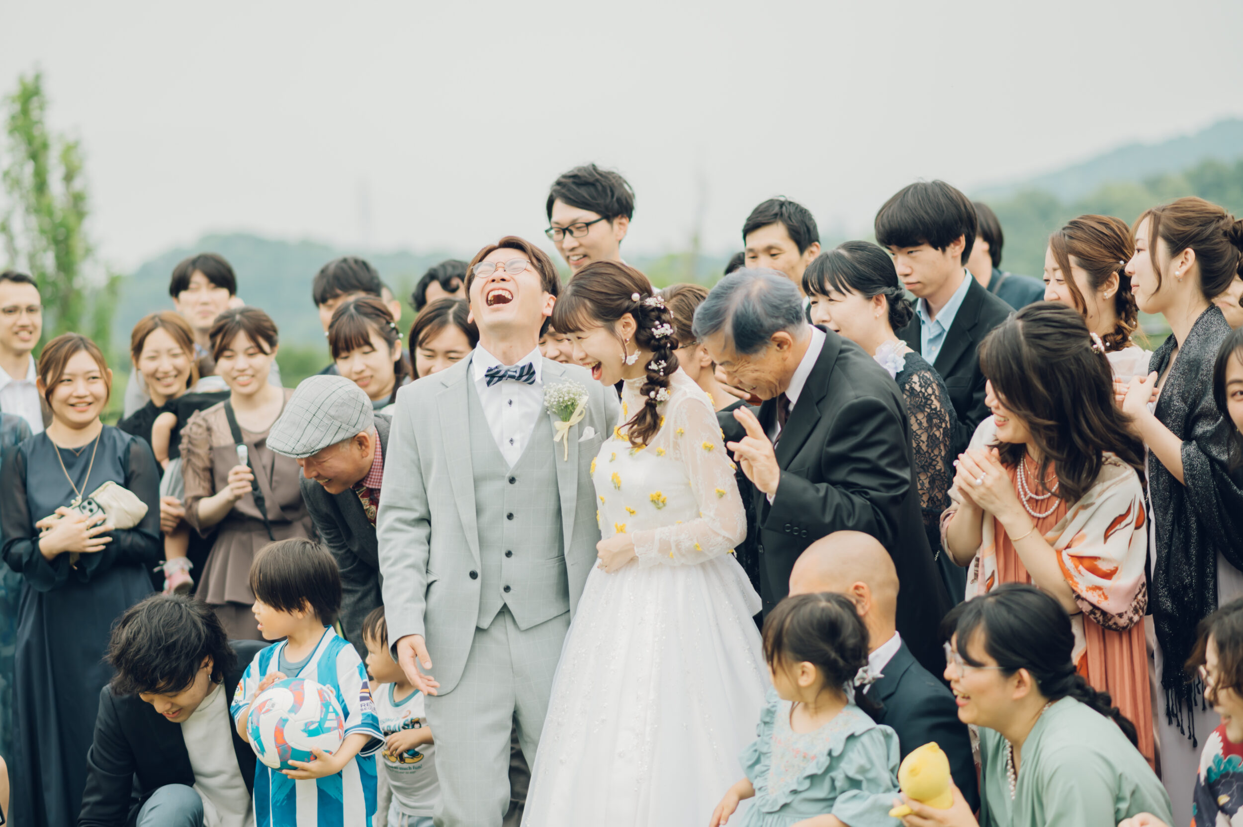 神戸結婚式のワンシーン